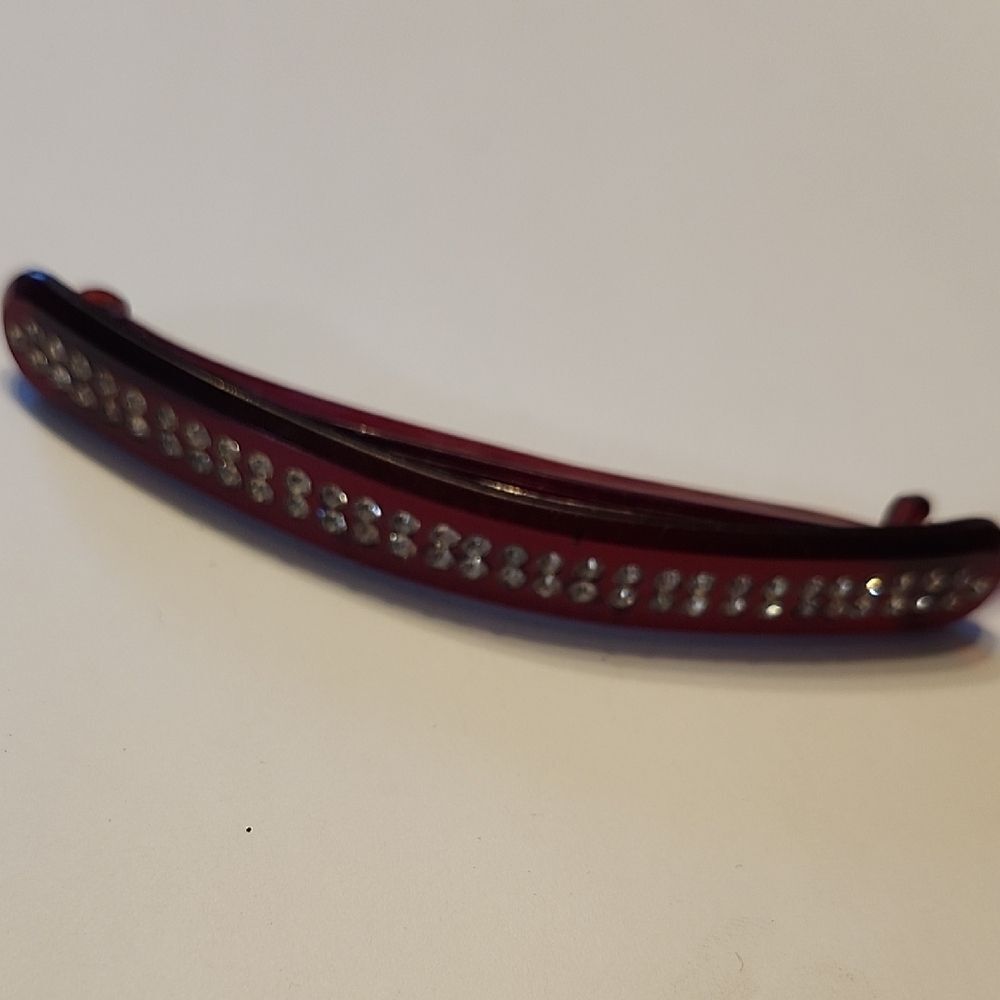 Vintage Hair Clip with Rhinestones
